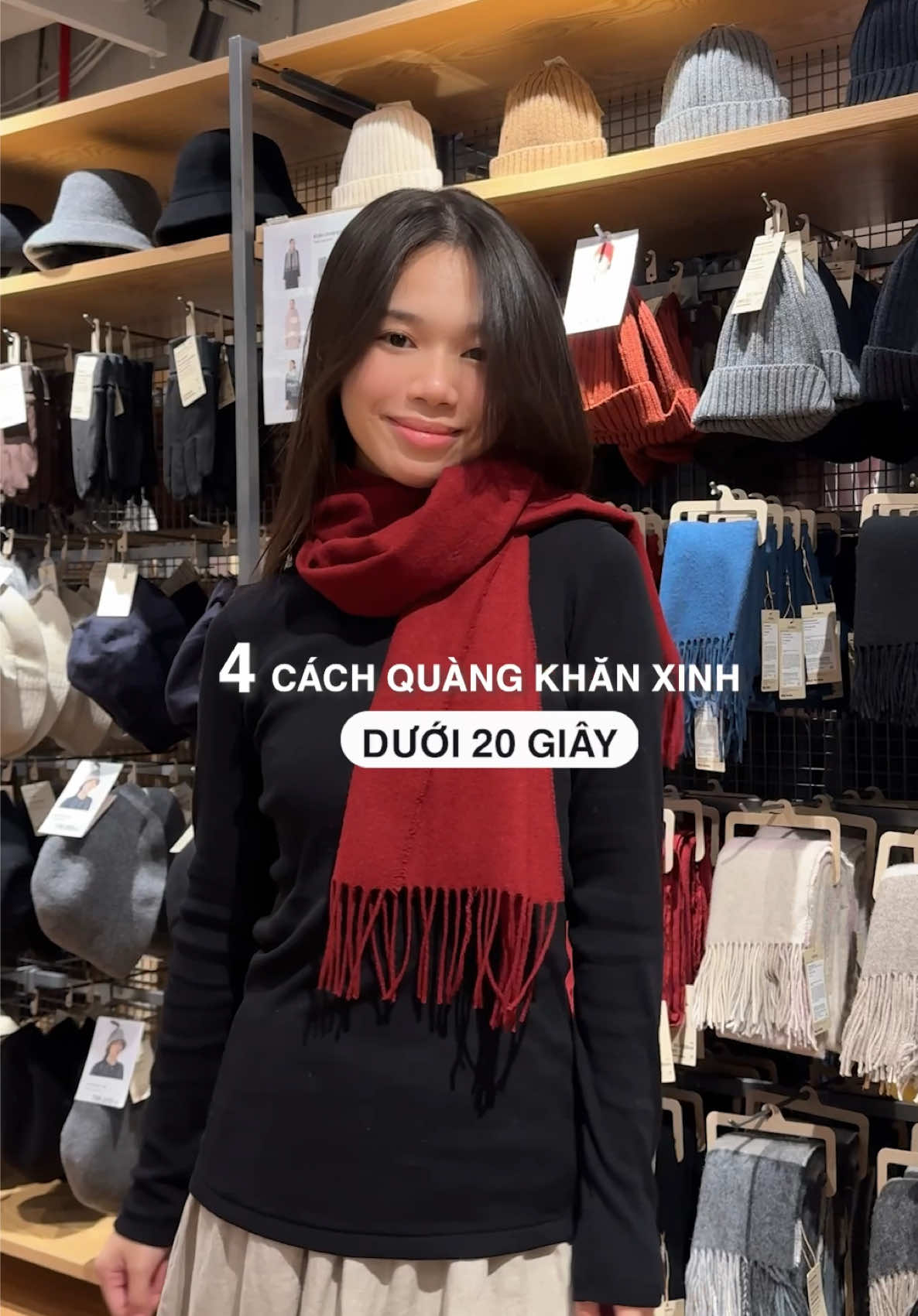 Sẵn sàng cho phút chuyển mùa với 4 cách quàng khăn đơn giản mà ấm áp từ MUJI 🧣 Ghé MUJI để chọn chiếc khăn phù hợp với bạn nhé! — 📍Địa chỉ cửa hàng MUJI: https://www.muji.com.vn/vn/page/store-location 📱Mua trực tuyến tại MUJI Online: https://www.muji.com.vn/vn/category/28-mufflers #NewArrivals #MUJIVietnam 