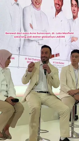 Siapa yang belum kenal sama dr. Luke? Yes, dokter global LABORÉ hadir juga di Dermalab 2025 Senayan City lho!🥳🙌🏻 #LABOREDermalabRevolutionaire #LABOREDermalab #LABOREDermalab2025 #The1stSkinMCU #AcneSunscreenLABORE #SkinMicrobiome #dermatologist #sensitiveskincare #skinexpert #microbiometechnology #physicalsunscreen #skincaretips #skincareroutine #healthyskin #tropicalskin #barrierrevivecream #moisturizer #acnetreatment #acnespotgel #acnetreatment #acnejourney #PhysicalSunscreen  #LaboreMultipigmentationSerum #BrighteningSerum #HyperpigmentationSerum #GlowingSerum #Serum #SerumViral #DarkSpot #Hyperpigmentation  