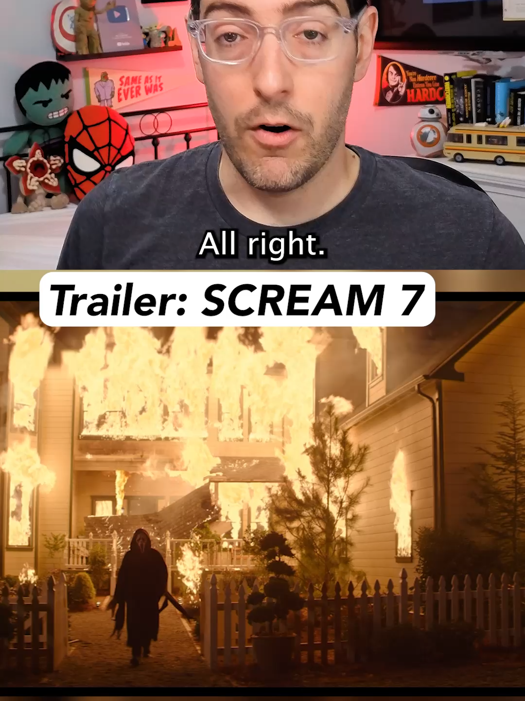 Trailer reaction: SCREAM 7 - in theaters February 27, 2026 #scream #scream7 #trailer #trailereaction #movies #halloween #tiktokhalloweencontest #movietok #filmtok