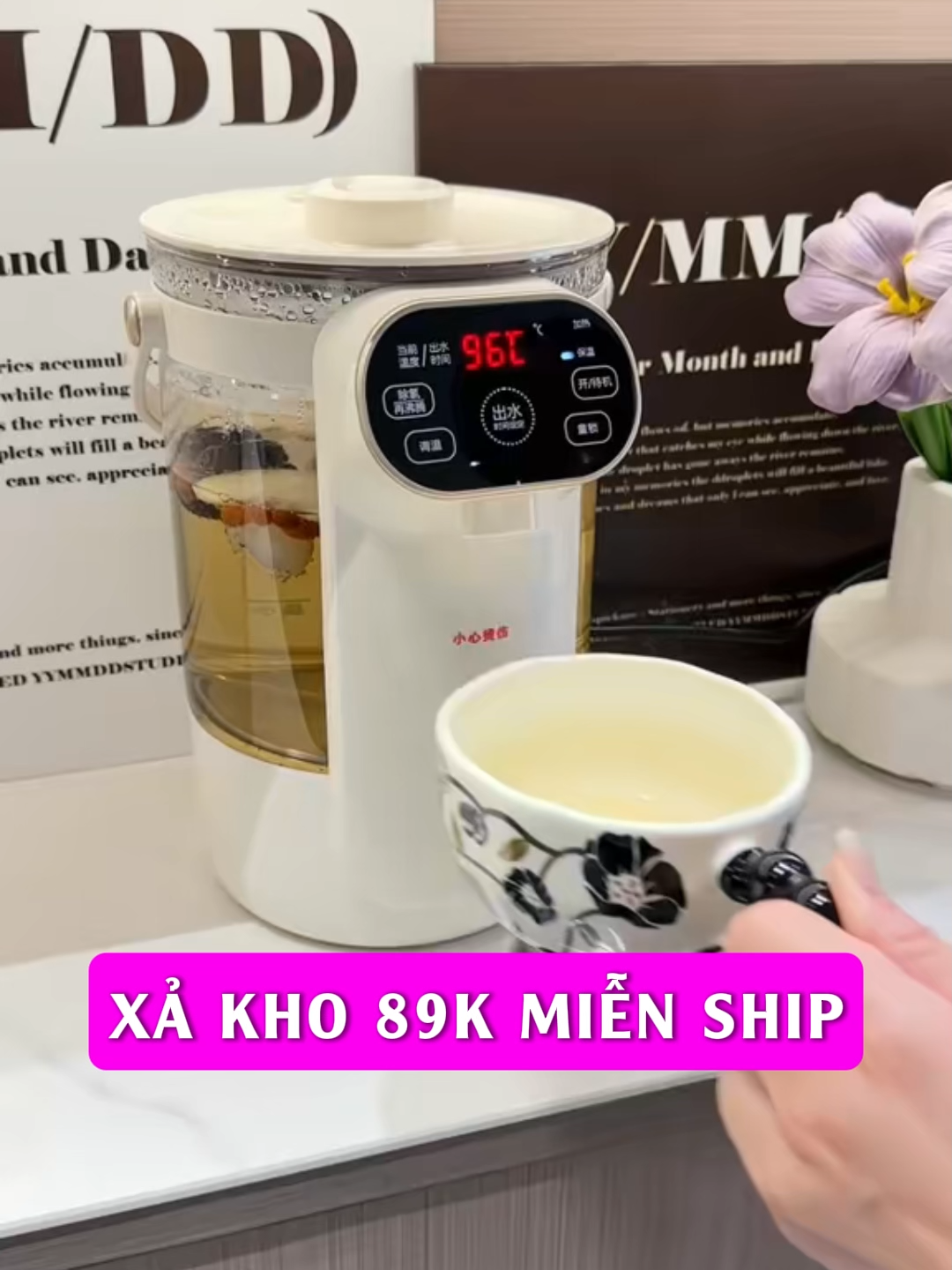 Ấm Dưỡng Sinh 3L – Pha Trà, Nấu Thảo Mộc, Giữ Ấm Cả Ngày #viral #xuhuong #smart #amduongsinh #dogiadunggiare #dogiadungtienich #dogiadung