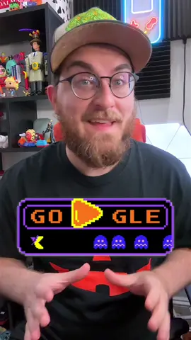 Halloween-themed Pac-Man! #pacman #google #googledoodle #halloween 