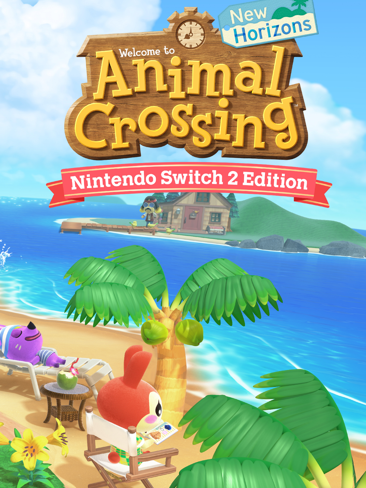 Nintendo announced a Switch 2 Edition of Animal Crossing and a free update coming Jan. 15 - UPDATE: 🏖️ Resort Hotel 🧹 Resetti can tidy your island 🌐 NSO members can save 3 islands 🎮 New items like Ultra Hand, consoles - SWITCH 2: ✨ 4K 🖱️ Mouse 📢 Megaphone 👥12-player sessions #cozygames #cozygamer #gaming #animalcrossing #animalcrossingnewhorizons #nintendoswitch #switch2