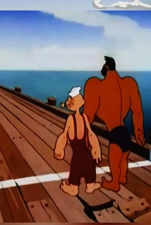 This was a no rules swimming race #fyp #cartoon #funnyvidos #foryou #usa 