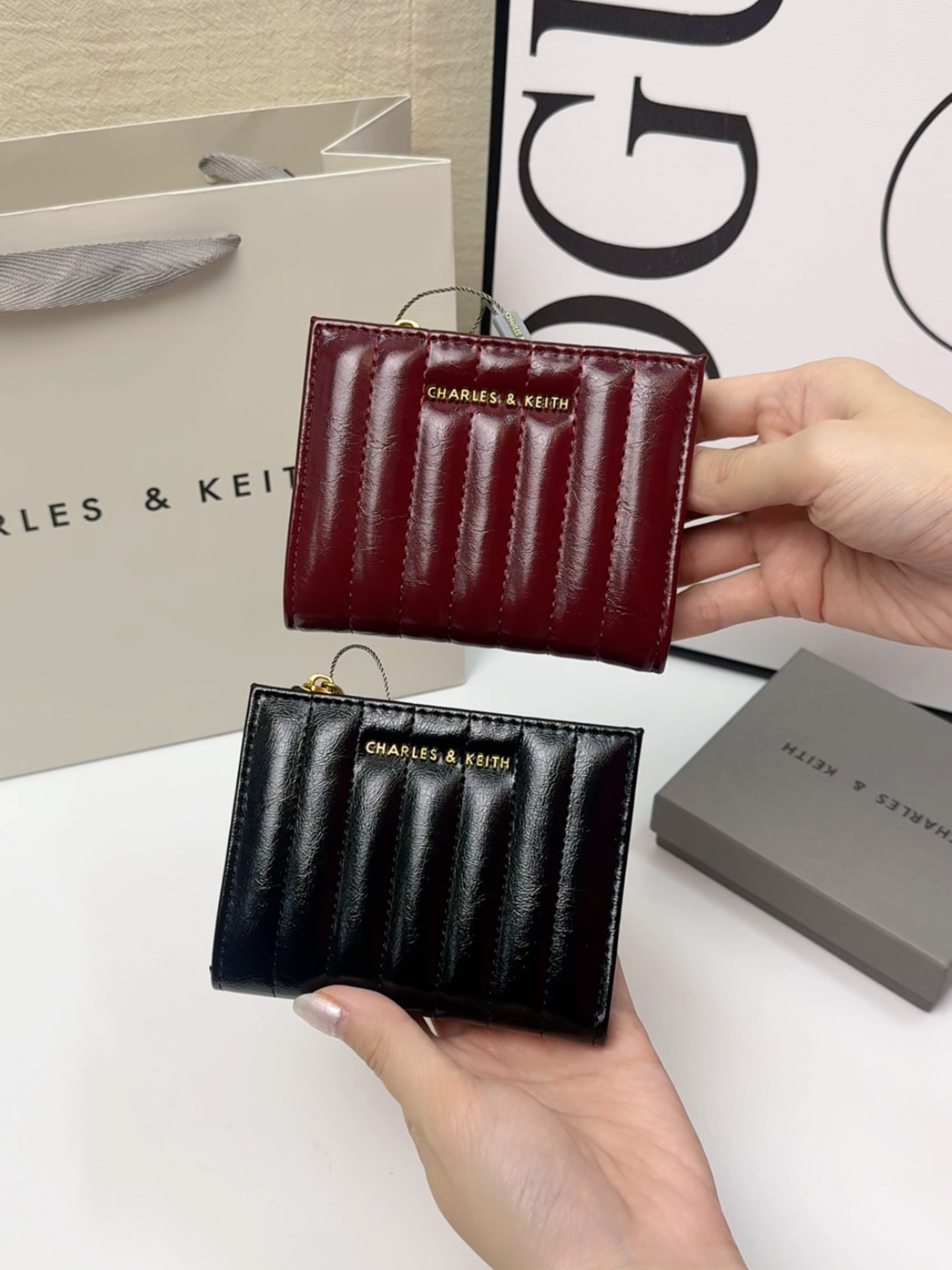 Restock ví xinh , siêu nhiều ngăn #xuhuong2025 #cnk #charleskeith#ví