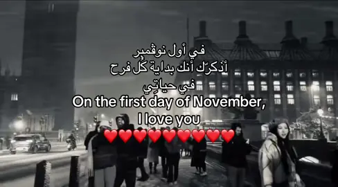 في أول يوم من نوڤمبر أحبك ❤️🫵🏼.  ⠀ ⠀⠀⠀           ⠀⠀  ⠀⠀⠀  ⠀⠀⠀  ⠀⠀⠀   #A #مالي_خلق_احط_هاشتاقات #الشعب_الصيني_ماله_حل😂😂 #اكسبلور #fyp  