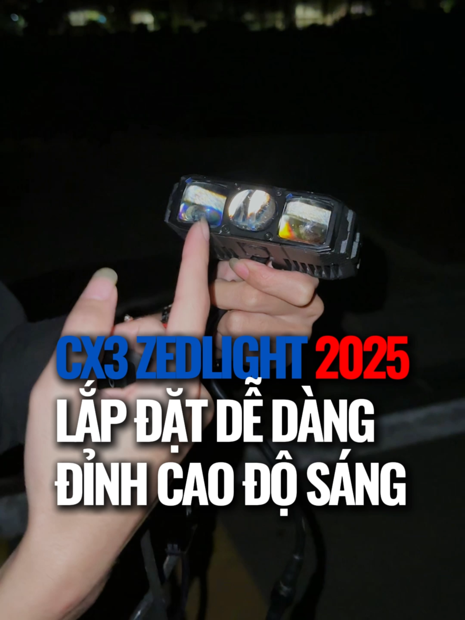 Bạn muốn tăng sáng nhưng chưa tìm được đèn phù hợp ? Hãy chốt ngay siêu phẩm CX3 ZEDLIGHT #zedlihgt #cx3