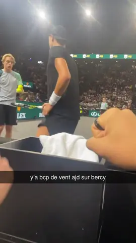 #tennis #rolexparismasters #rune #humour #singe 