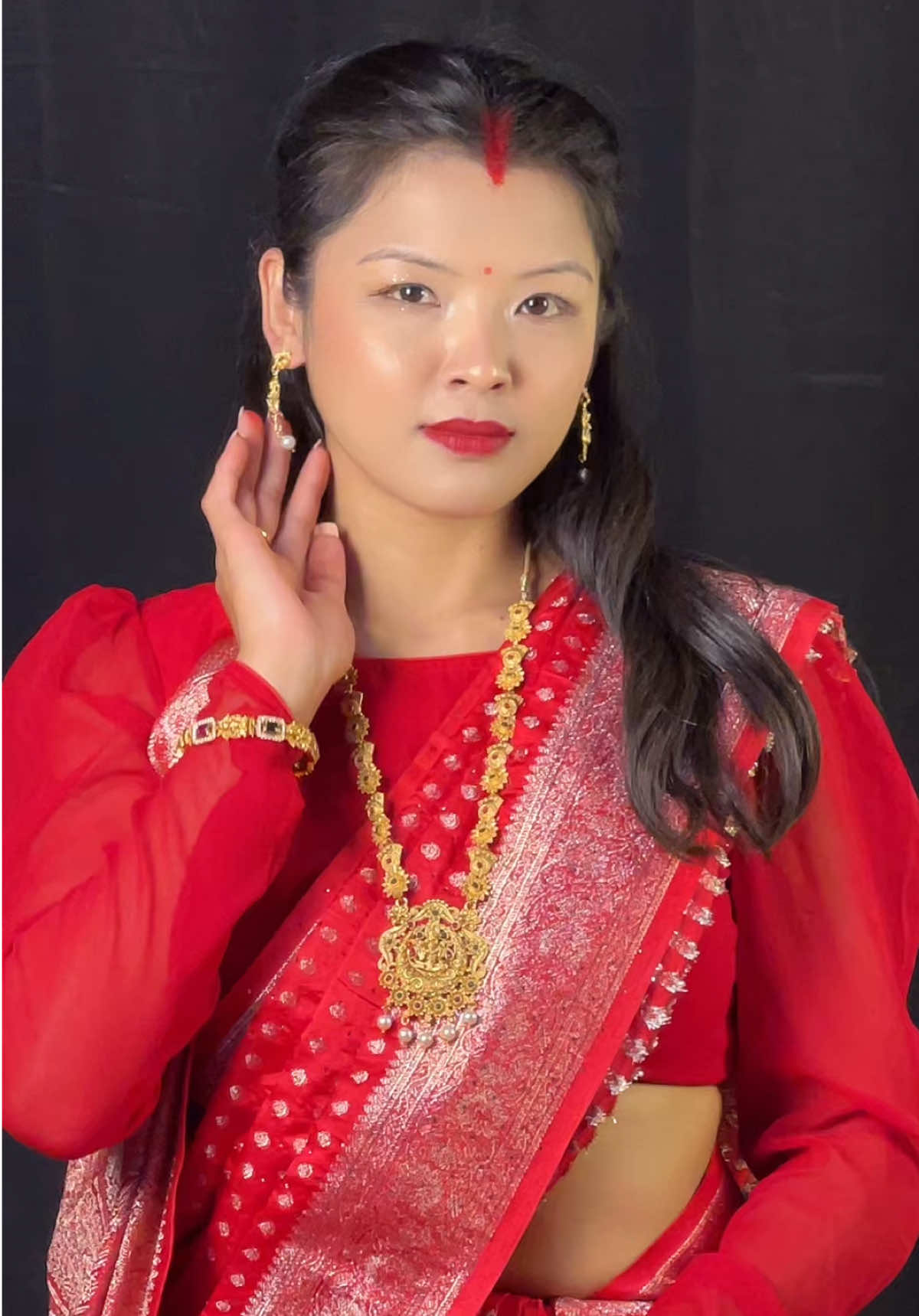 #999 only #Temple jewellery #Full set #Ranihar,earring & kamarband #Imitation Jewellery #Brass #Jewellery sari #wholesale #Karunaz collection #Premium #wholesale #Original brass #Premium quality #Temple jewellery #Red sari #Premium #Jewellery #Wholesale #premium #Joda #jewellery #fyppppppppppppppppppppppp 