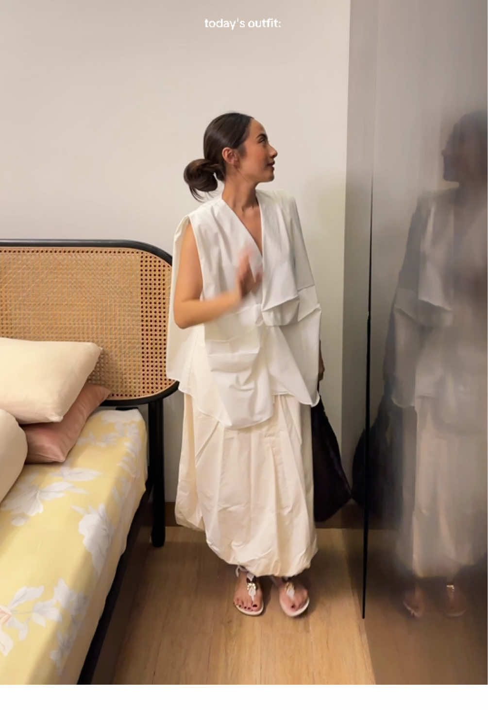 shooo in love w/ this top! 🥹🫶🏻 #wrapinpafon #OOTD #fitcheck 