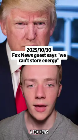 Fox News just showed how little they understand about renewable energy. Wind and solar are reliable — because we store the energy they produce. Battery tech is already powering homes, cities, and grids across the country. The only thing more outdated than their takes… is their loyalty to Big Oil. #tiktok #foryoupage #CleanEnergy #FoxNews #fyp #foryou #greenscreenvideo #RenewablesWork #SolarPower #WindPower #BatteryStorage