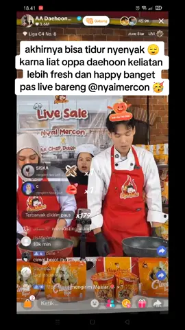 tapi gak bisa beli karna lagi boke, tgl tua wee 🥹 next borong deh kalo lagi banyak duit 😁 jangan lupa follow juga @nyaimercon @aadaehoon  #creatorsearchinsights #daehoon #fyp #nyaimercon 