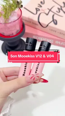 Son Mooekiss C12 và V04 siêu đẹ #makeup #xuhuong #makeupdema #son #mooekiss 