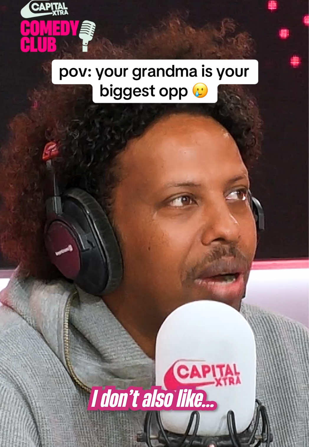 sometimes blood isn’t thicker than water 😭 buy your tickets to capital xtra comedy club on @Global Player or capitalxtra.com 🤩