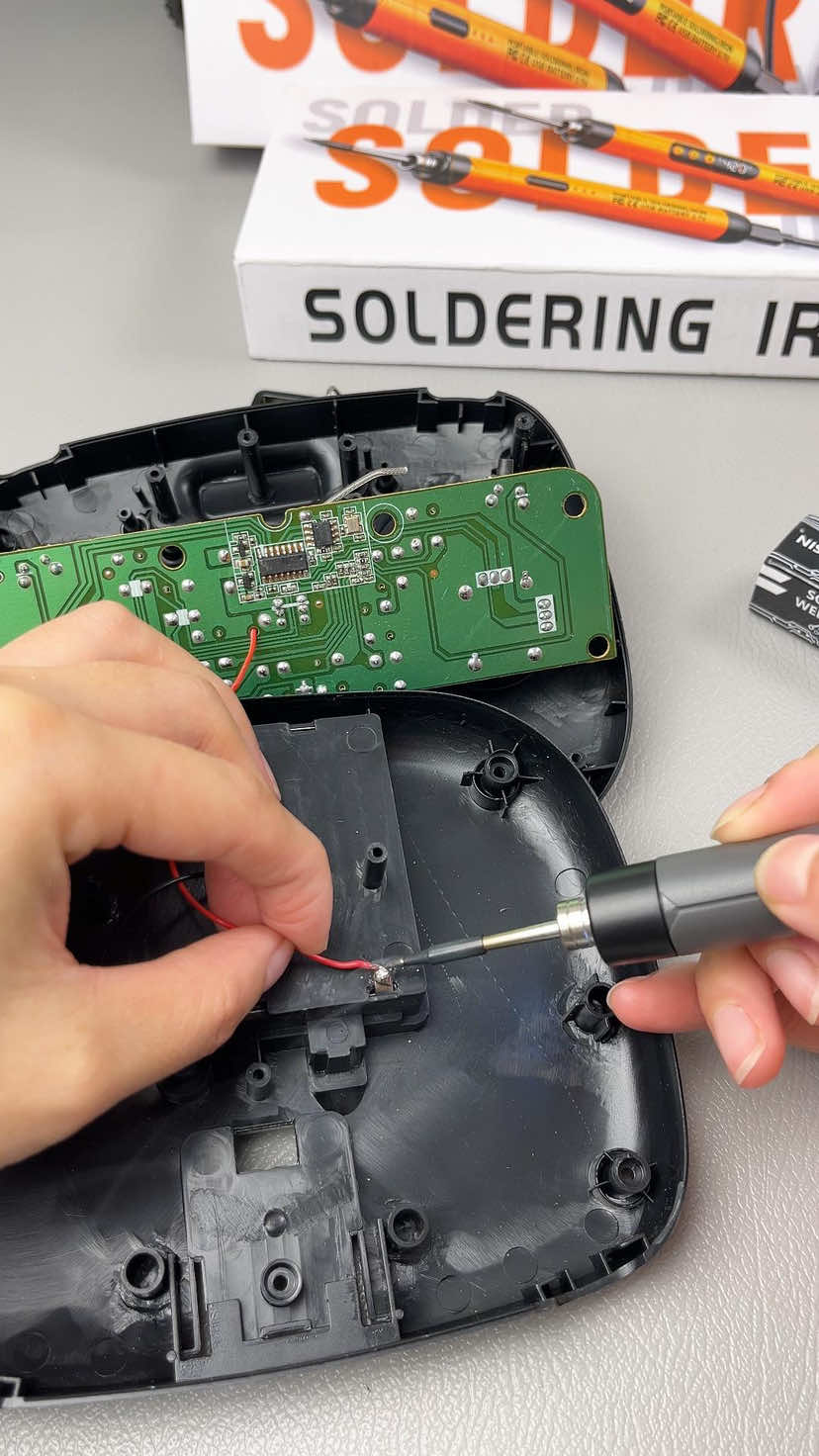 Solder anywhere with portable soldering iron #Solderingiron #PortableTools #DIY #Electronics #tiktokshopblackfriday 