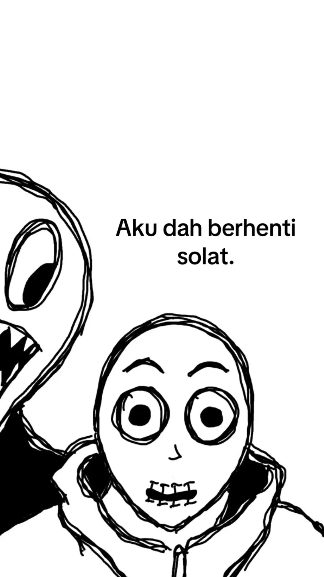 #fypviralシ #blackandwhite #fypシ #scary #muhasabah 