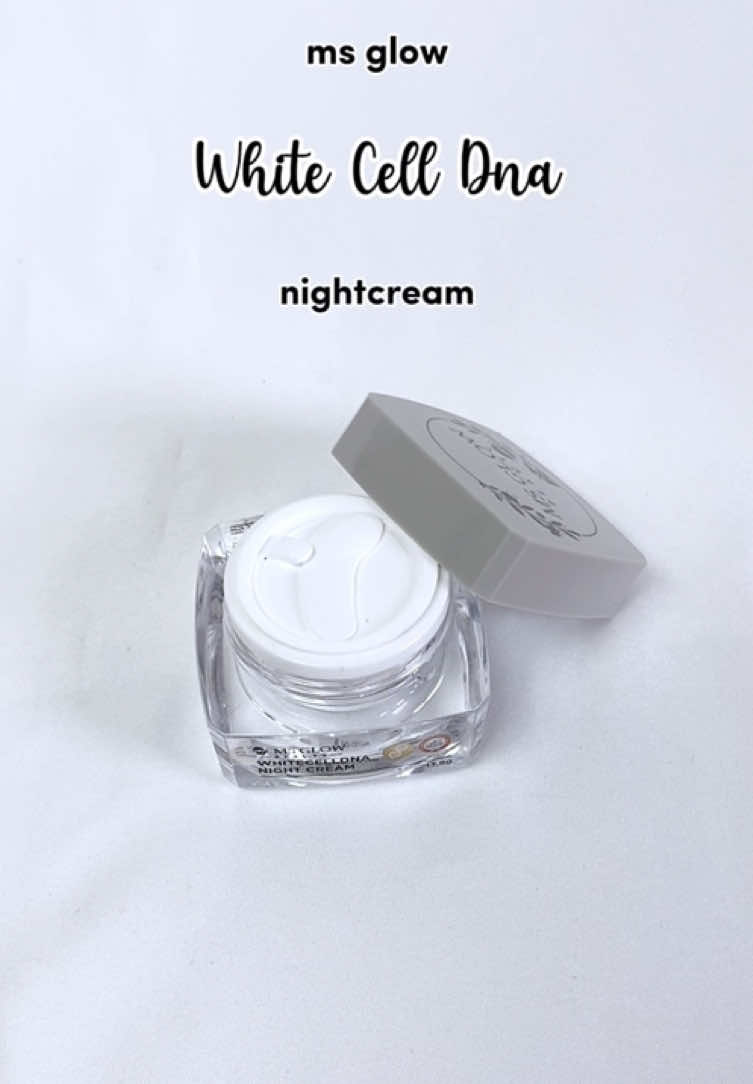 #msglow #whitecelldna #nightcreammsglow #whitecelldnamsglow #msglownightcream 