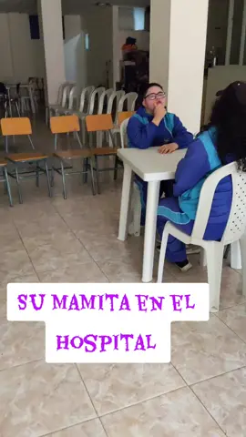 su mamita en el hospital #video #videosvirales #amistad #humortiktok #humortiktok 