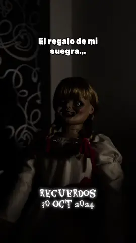 Halloween:Expediente Warren 🎃 👻 #humor #annabelle #expedientewarren #suegra #parati 