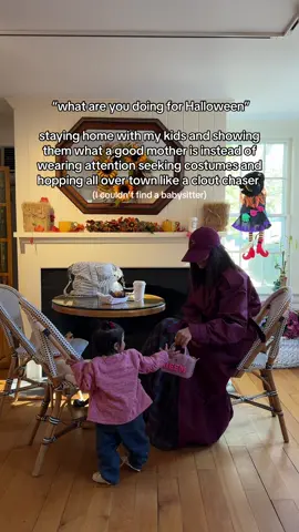 my priorities have changed, no judgement for anyone though ❤️ #halloweencostume #halloweenlook #halloween2025 #familycostume #halloweekend 