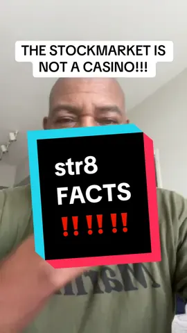 THE STOCKMARKET IS NOT A CASINO #fyp #INVESTMENTDOJO #creatorsearchinsights #viralvideo #MONEY 