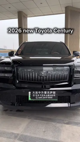 2026 new Toyota Century SUV #toyota #toyotacentury #century #luxurycars #fyp 