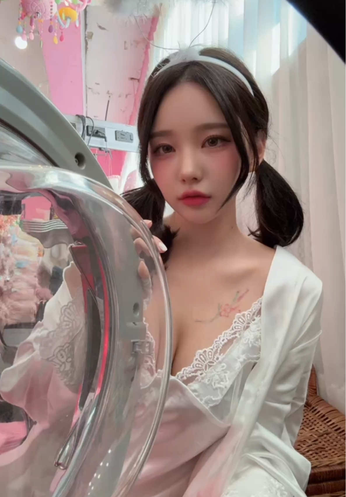 세탁기에서 뭐해 😫😫