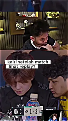 kairi setelah match selesai langsung lihat replay??  #onickairi #mplids16  #MLBB9TH #MLBB #TerompetBangBang 