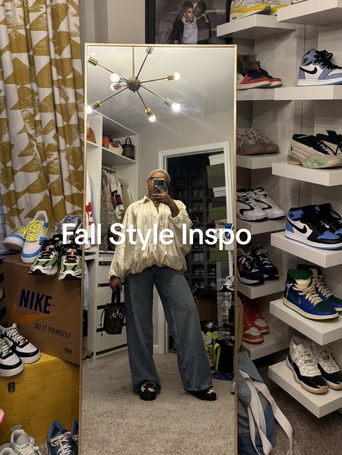 Let's get into my OOTD! A cool, comfy, and stylist look with pieces from @ZARA and @Jordan! #ootdfall #fallstyle #personalstyle 