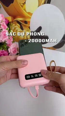 Sạc pin dự phòng chân ái  @Thu Thong Thả #sacduphong #sacduphong20000mah #thuthongtha #review #tiktok 