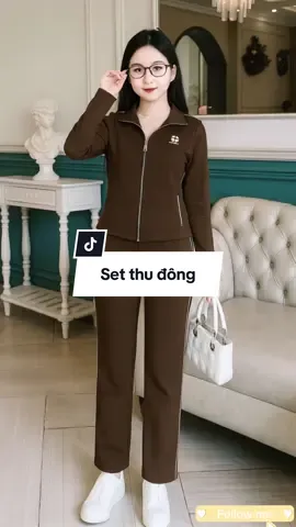 Mặc xinh – tự tin – rạng rỡ, set này ai mặc cũng auto đẹp#thoitrangtrungnien #thoitrangu30 #thoitrangthudong #bodonu #aokhoacnu 