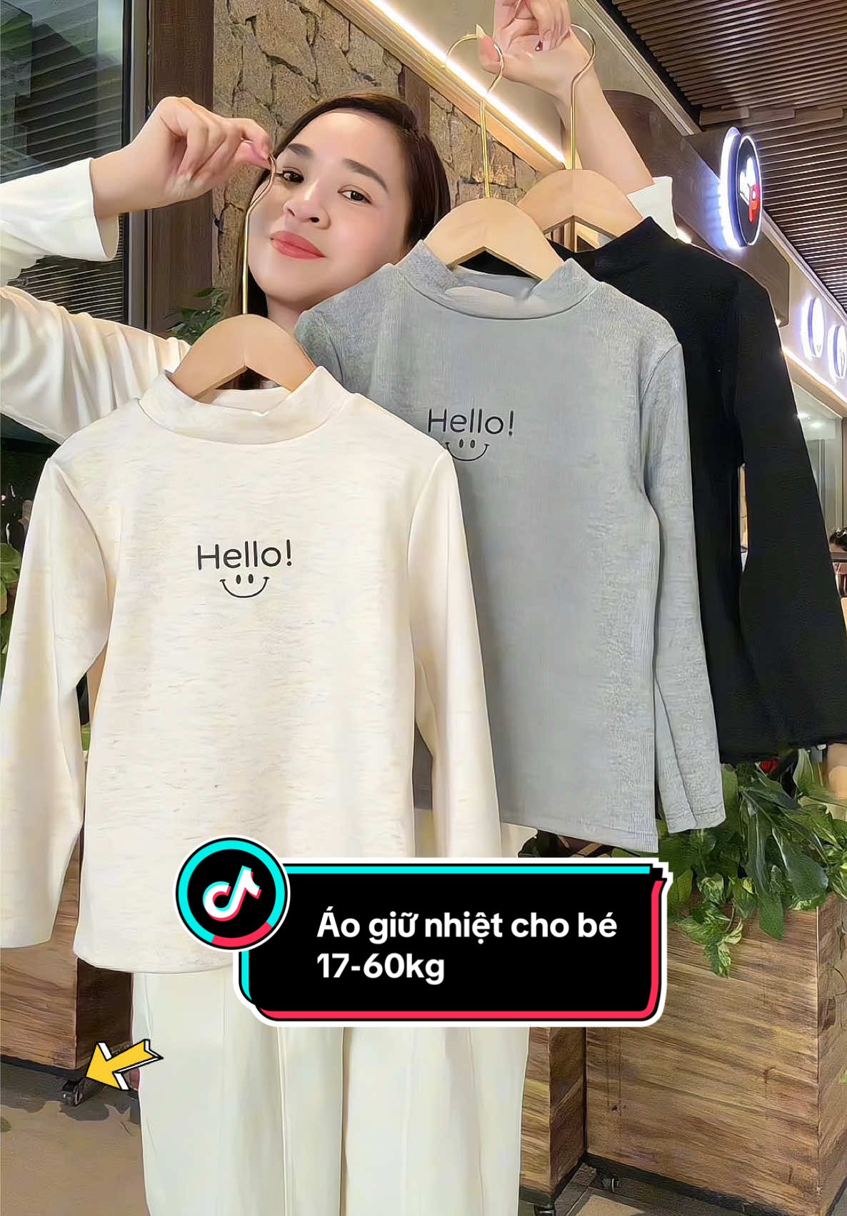 Áo giữ nhiệt chất liệu lông thỏ cho bé trai bé gái 17-60kg. #megaoreview123 #quanaotreem #aogiunhietchobe #aogiunhiet #aothudongchobe 