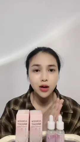 AOMAEM BRIGHT Serum ที่ลูกค้ากลับมาซื้อซ้ำ! ใครหน้าแพ้ง่ายก็ใช้ได้ ไม่ดันสิว ลองเลย!