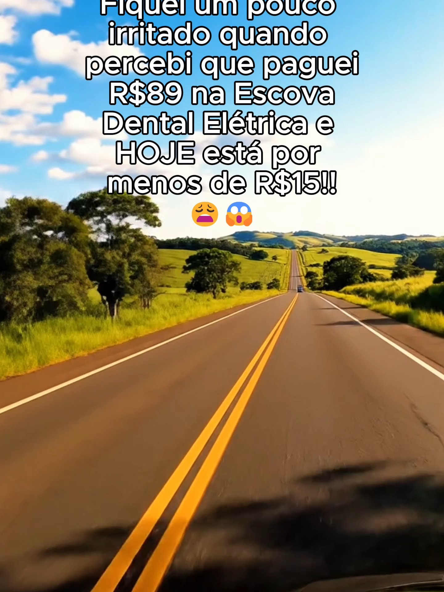 Escova elétrica - Promoção relâmpago no TikTok Shop! Só hoje! 😍#tiktokshop #vídeosvirais #escovadentes #higiene #bemestar