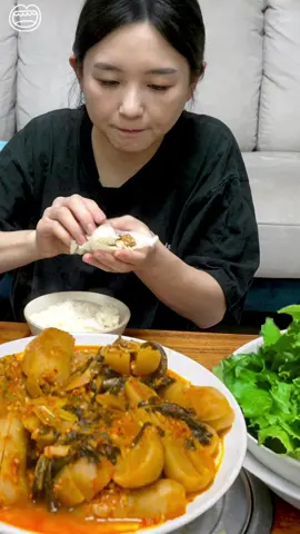 밥도둑 총각무지짐