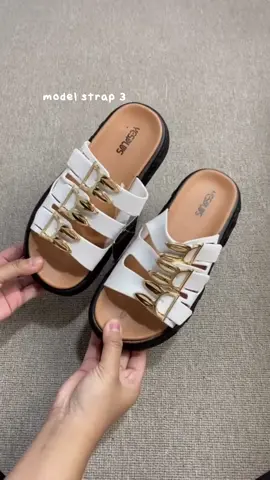 rekomendasi sandal gemesss 👀 𖦹 ׂ 𓈒🐇 ೀ #sandalstrap #sandalgesper #4u #racunrachma 
