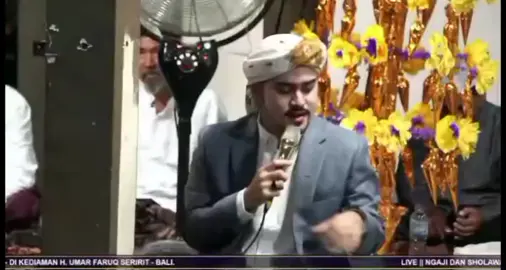 Seririt Bali bersholawat bersama habib Alwi Al maghrabi  @Alwi Maghrabi Official 