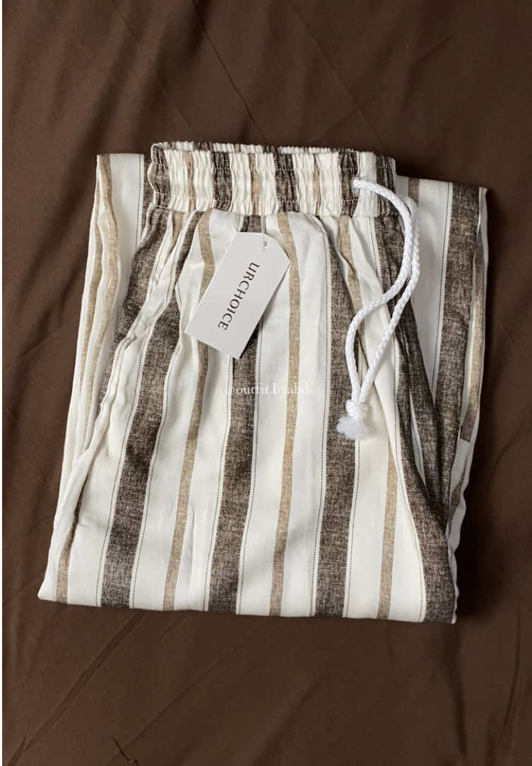 #stripepants #highwaistpants #kulothighwaist #comfypants #celanapanjangwanita 