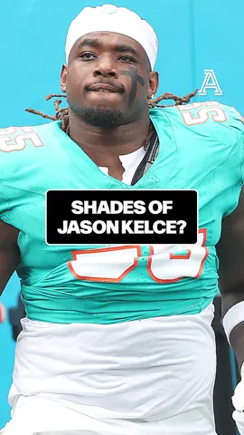 Aaron Brewer flashing shades of Jason Kelce #dolphins #miamidolphins #kelce #nfl #nflnews