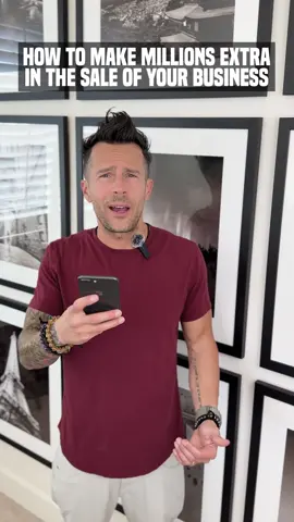 How To Make Extra Millions In The Sale Of Your Business 👀 Follow for more proven exit strategies to maximize your takeaway!