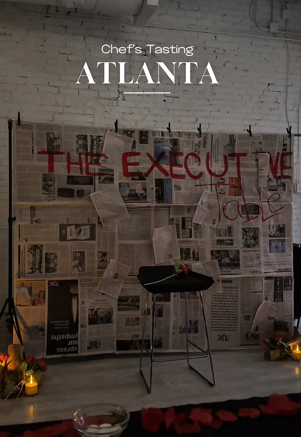 The Executive Table 📍 This was such a cool experience. To hear someone’s story of how they got here, whilst having visual examples 🔥 Hitting all the senses. Check them out on IG @ TheExecutiveTable  #thingstodoinatlanta #atlantarestaurants #atlantafood #atlantainfluencer #foodinfluencer 