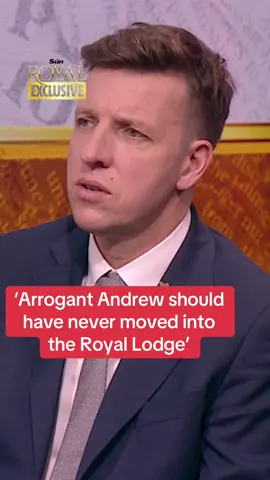 ‘Arrogant Andrew should have never moved into the Royal Lodge’  #princeandrew #royalfamily #royals 