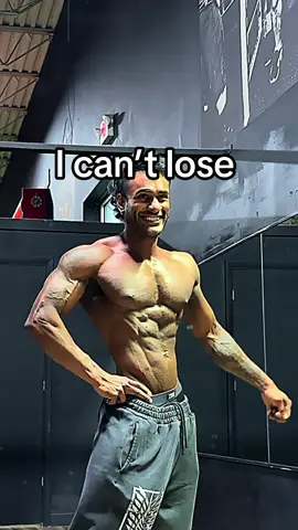 I will not lose,  2 days out #bodybuilding 