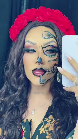 #maquillaje #belleza #diademuertos #catrina @beautybyyomaira 