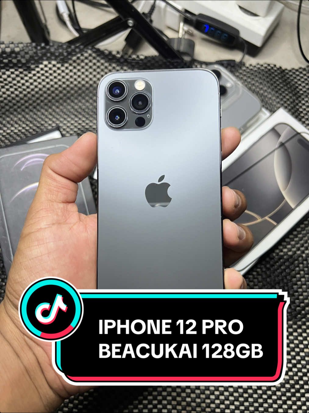 📱IPHONE 12 PRO BEACUKAI Rom 128GB 📌 Spesifikasi: • Warna:  • Rom: 128GB • Kondisi: MULUS 100% •Jaringan 4G PERMANEN RESMI BEACUKAI • Kesehatan Baterai: 100% •Face ID AKTIF, TRUETONE AKTIF • Gratis Pembuatan APPLE ID (iCloud) Free Dwonload Sepuasnya 🙌 • Kelengkapan: DUS + kabel CAS+ Aksesoris Jika Stok Tersedia ✅JUAL BELI IPHONE & ANDROID (NEW & SECOND) COD Area Kota KUPANG dan Layani Pengriman Seluruh Indonesia (Non COD) ( Cek Sampe Puas Baru Bayar)  >> Untuk Harga Bisa Langsung WA 085792191210 | TikTok : STEVEN BHOKA | Instagram : STEBO PONSEL | Shopee : STEVEN BHOKA ✅ Layani Tukar Tamba Area KUPANG  ✅Dapat GARANSI PERSONAL 🙌 (Syarat & Ketentuan Berlaku) 📲 Chat sekarang sebelum sold out! Unit Terbatas #iphoneareakotakupang #Jualiphoneareakupang #CODIphoneKotaKupang #StevenBhoka #Steboponsel                    