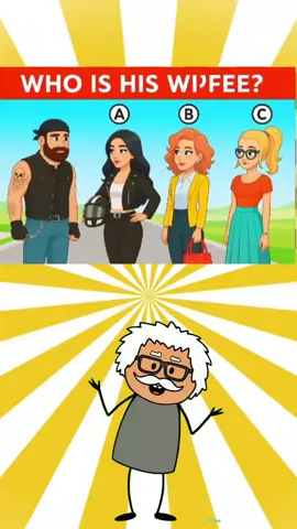 Who Is The Wife Quiz Challenge Question? #quizchallenge #quizgame #quiztime #quiz #fyp 