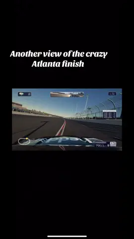 Another view from @Brandon Hall of our awesome battle at Atlanta. Can confirm we were 5 wide🔥🏁 Be sure to follow us for more entertaining clips like this! Our first exhibition race as a league is Monday🏁 #nascar #nascar25 #iracing #racing #playstation 