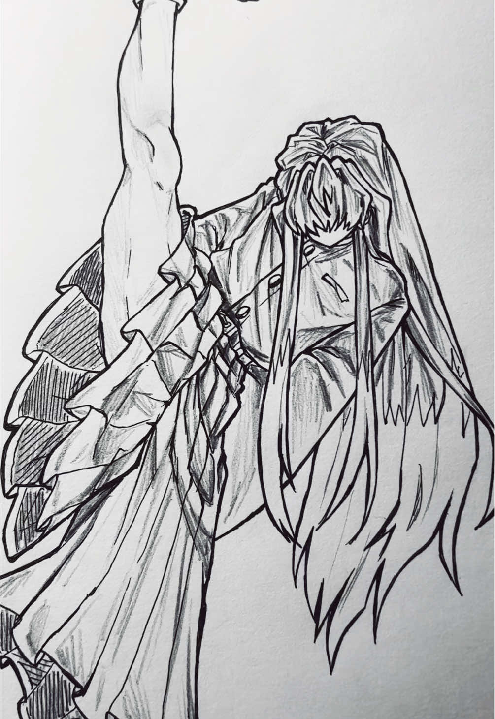 かっこいい＆足だしver. 足だし見たかった、とお言葉をいくつかいただいたので！ たくさんのいいねとコメント励みになります😭✨️ #鬼滅の刃 #時透無一郎 #イラスト #illustration #おすすめのりたい 