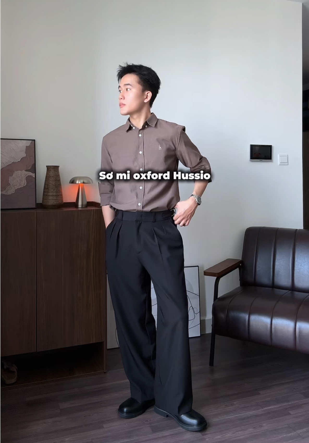 Form em sơ mi này đẹppp 👍 #outfitideas #hussio #tajif #aosomi 