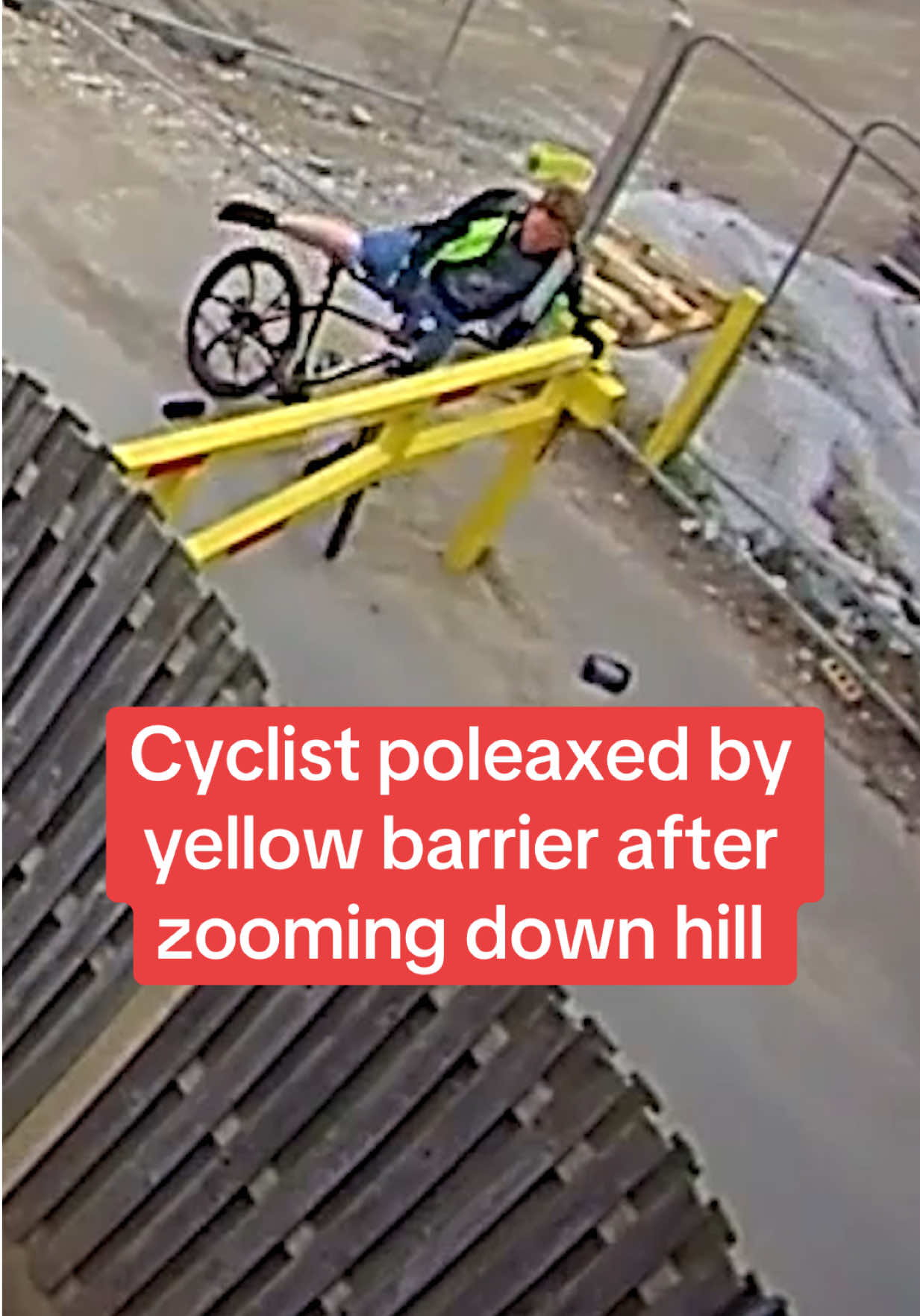 Luckily he was alright