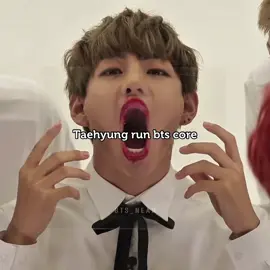 Taehyung run bts core #bts #bangtan #bts_official_bighit #btsarmy #fyp 